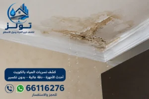 شركة معالجة خرير المياه بالكويت وكشف خرير الأسطح وعزل الأسطح